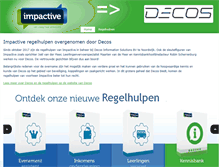 Tablet Screenshot of impactive.nl